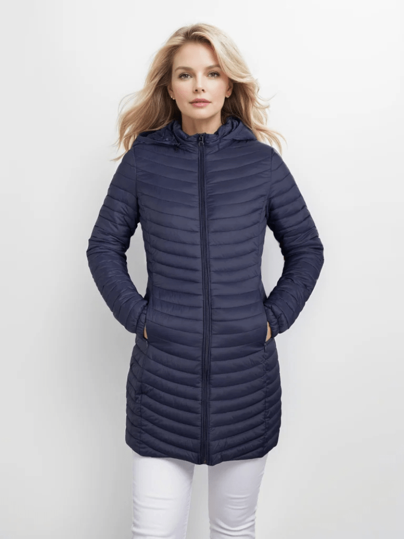 Levoire | Pull Tricot Femme Gros Confortable Chaud Bleu marine
