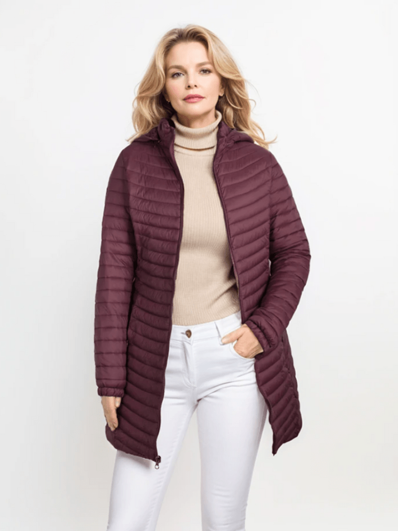 Levoire | Pull Tricot Femme Gros Confortable Chaud Rot