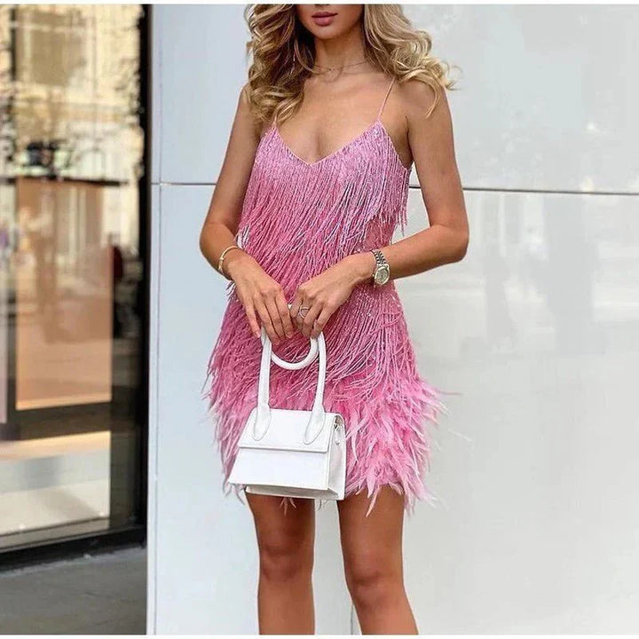Levoire | Robe Cocktail Pour Femmes Sadie Rosa