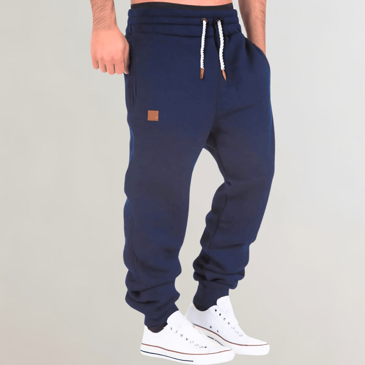 Levoire | Pantalon de jogging hommes confortable & coupe parfaite Bleu marine
