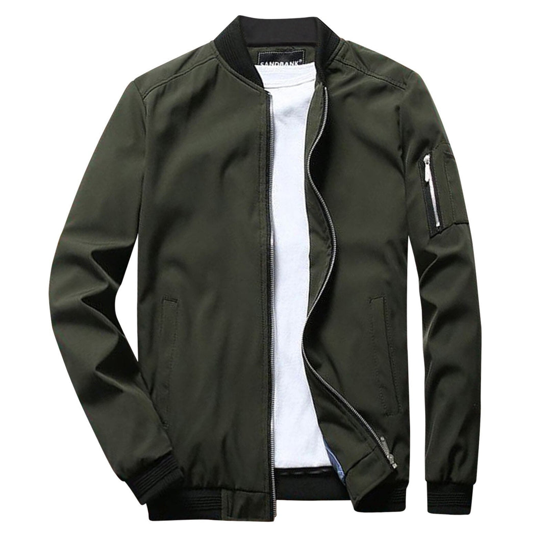 Levoire | Veste Élégante Protection Hommes Imperméable en Coton vert olive