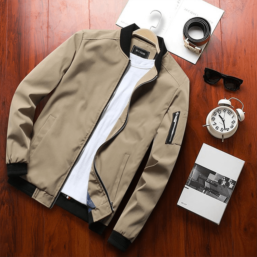 Levoire | Veste Élégante Protection Hommes Imperméable en Coton