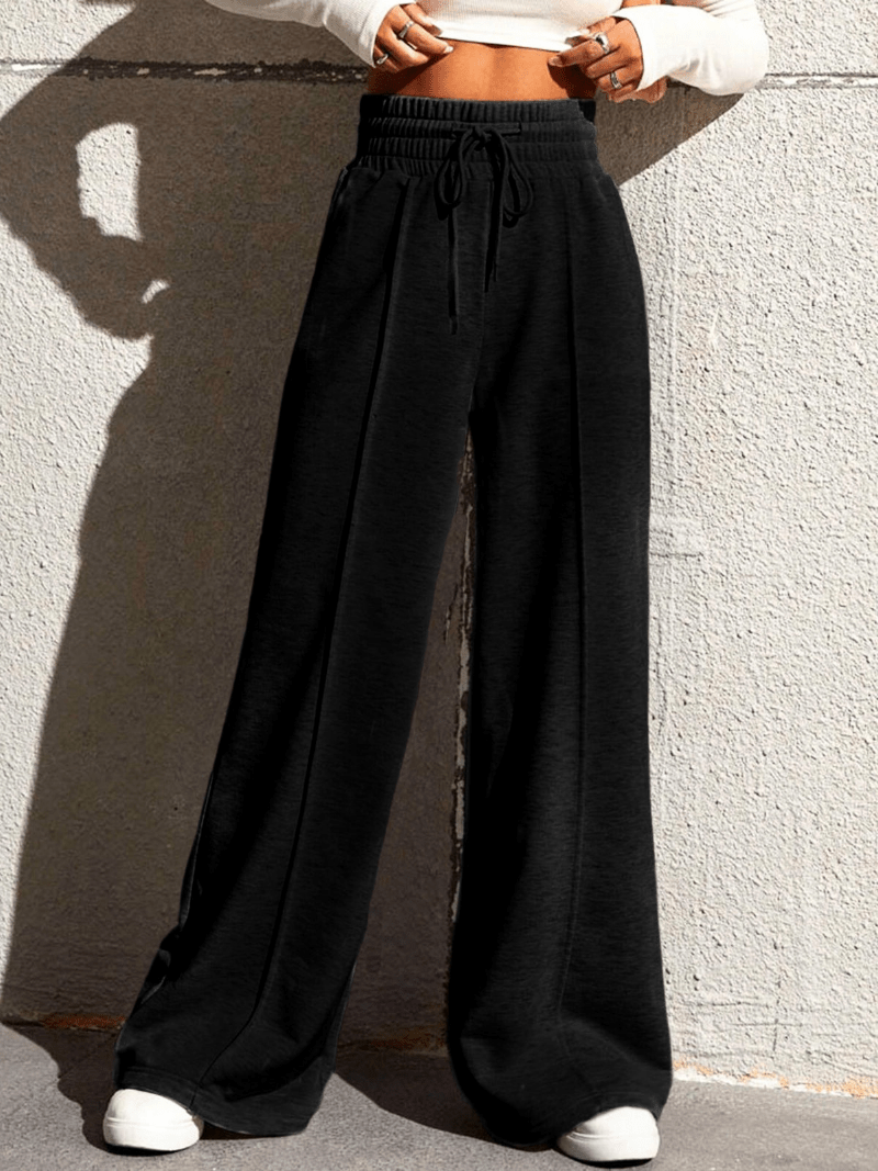 Levoire | Pull Femme T-shirt Manches Longues Décontracté Noir