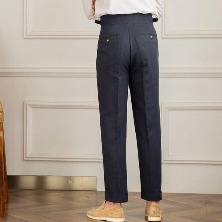 Levoire | Pantalon En Lin Couleur Naturelle Pour Des Looks Décontractés
