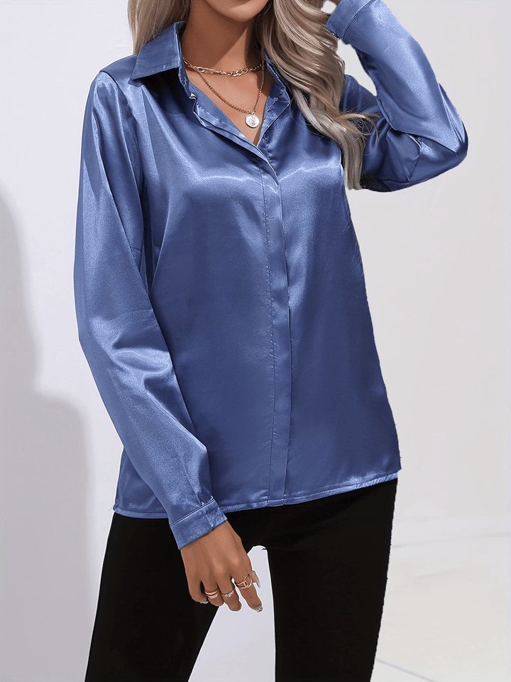 Levoire | Élégante blouse en satin pour femmes