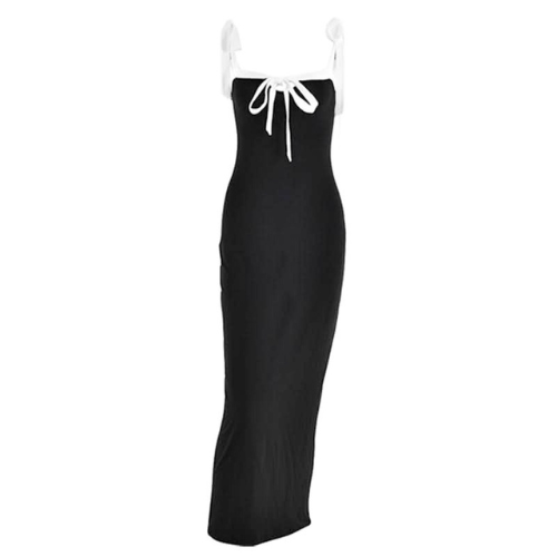 Levoire | Robe Maxi Dos Ouvert & Robe d'Été Élégante Femme Pour Journées à la Plage