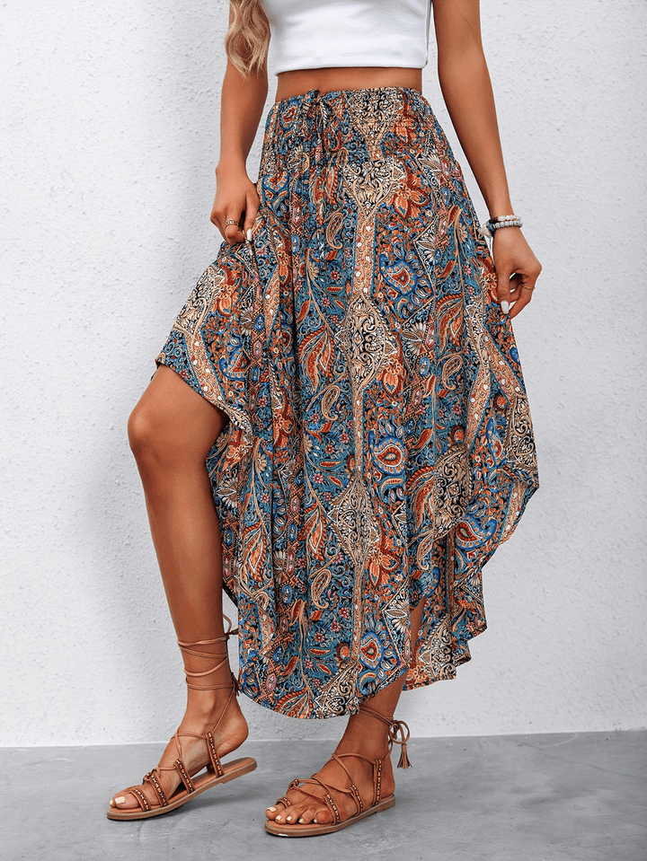 Levoire | Jupe Cachemire Lacets Rétro 2XL