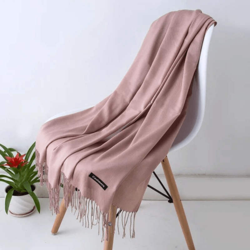 Levoire | Écharpe Femme Chaude Texture Douce Et Éclat Élégant Khaki