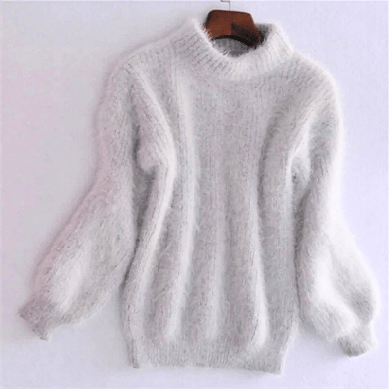 Levoire | Pull femme doux et moelleux chaud et confortable Gris