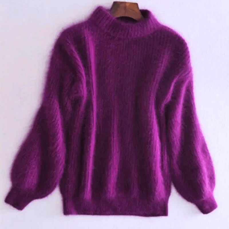 Levoire | Pull femme doux et moelleux chaud et confortable Lilas