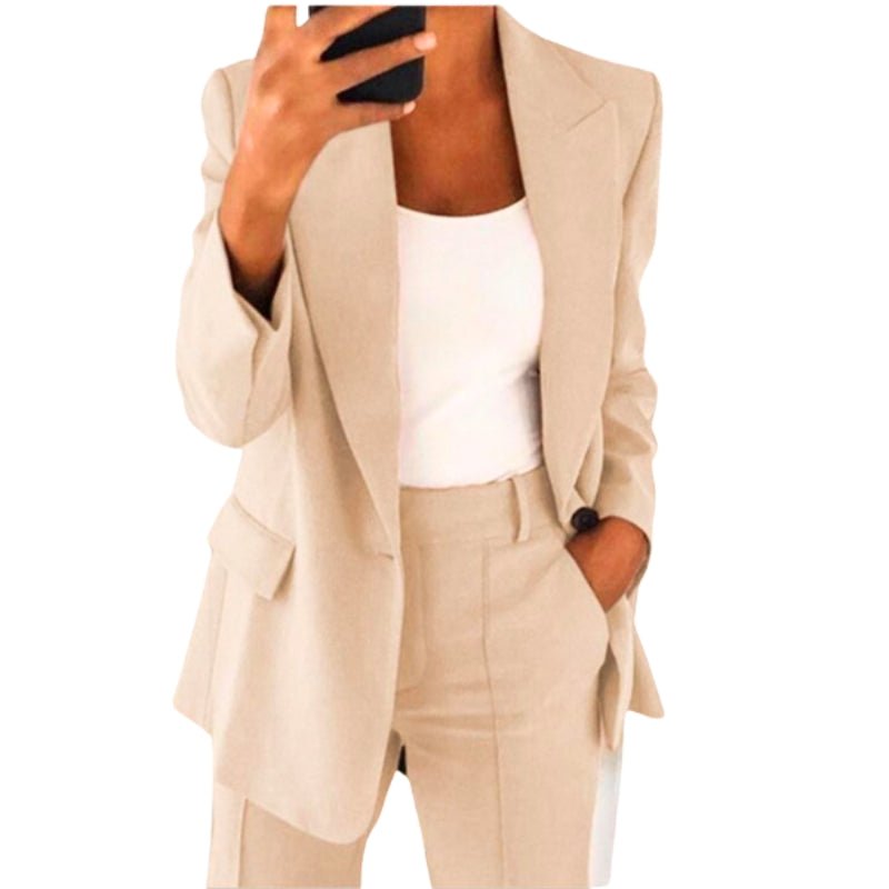 Levoire | Combinaison Cuir Femme Chic Tendance Élégante Beige