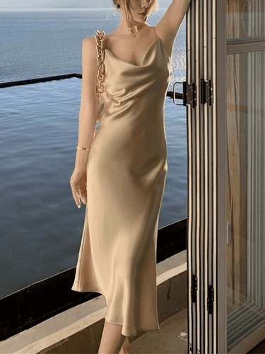 Levoire | Robe Maxi En Satin