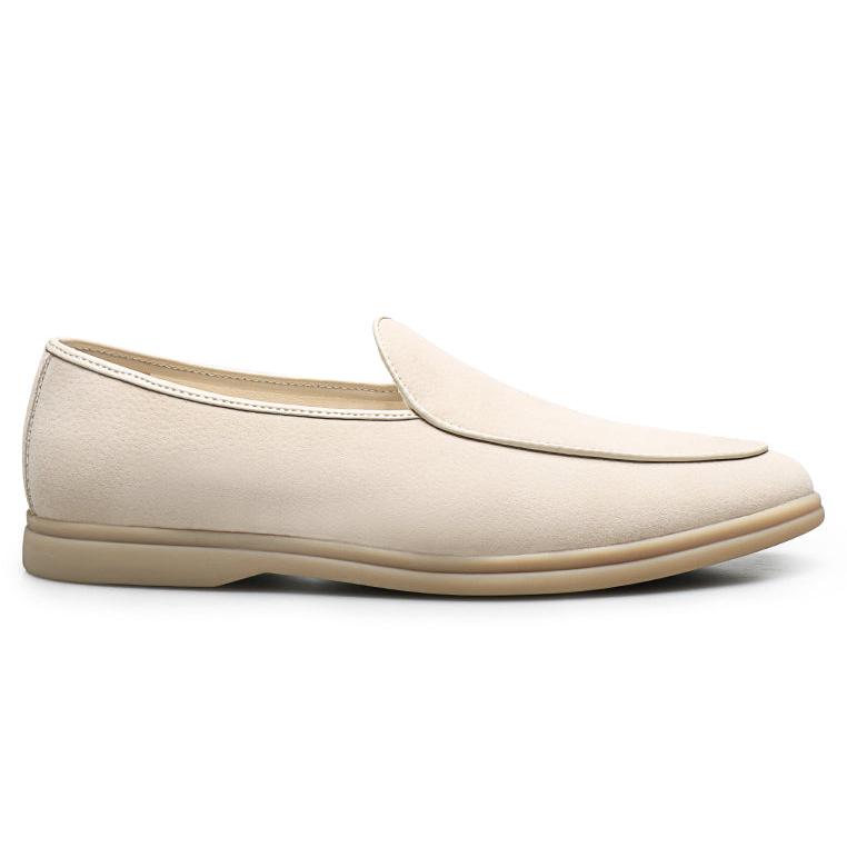 Levoire | Chaussons En Daim Confortables Pour L'Été Crème
