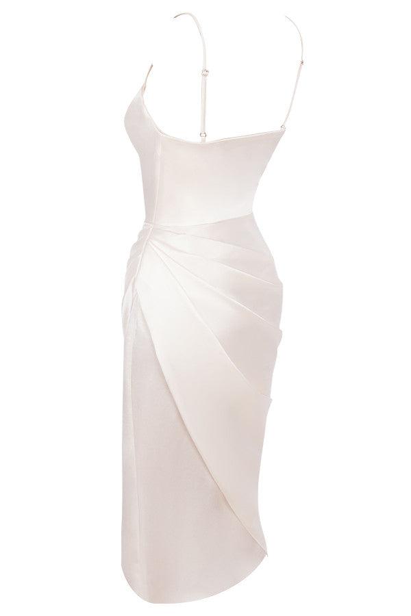 Levoire | Robe Maxikleid Balconette En Satin