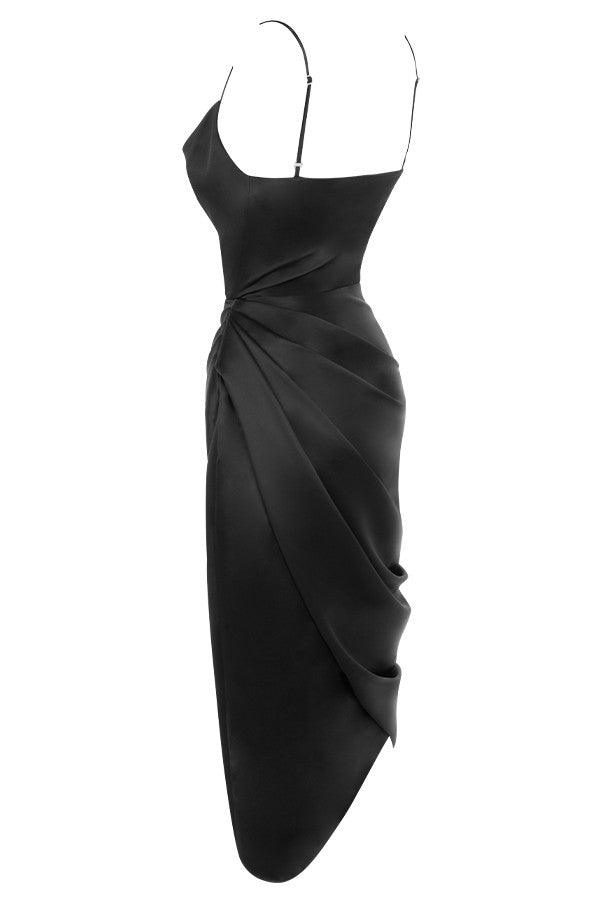 Levoire | Robe Maxikleid Balconette En Satin