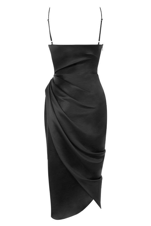 Levoire | Robe Maxikleid Balconette En Satin
