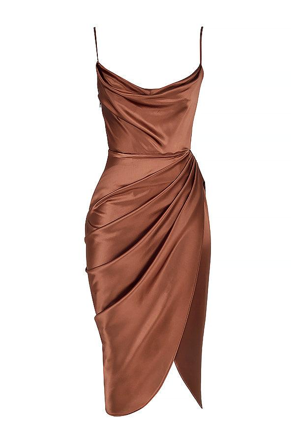 Levoire | Robe Maxikleid Balconette En Satin