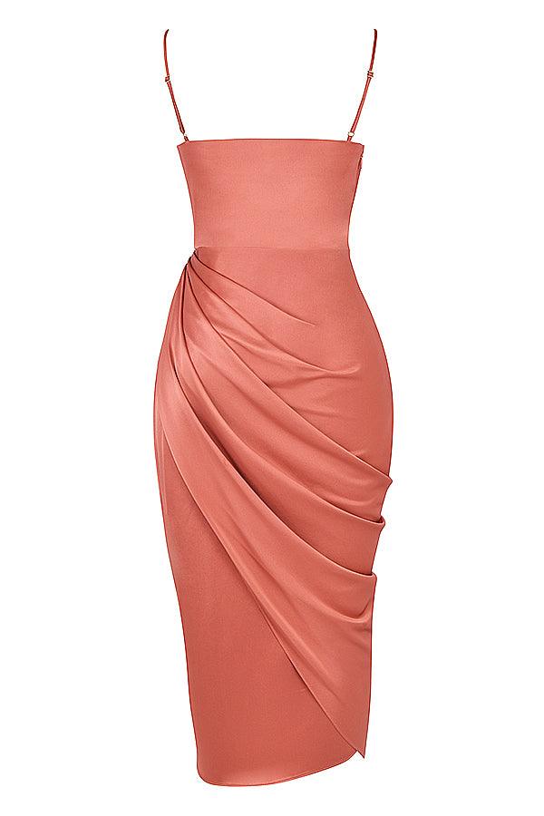 Levoire | Robe Maxikleid Balconette En Satin