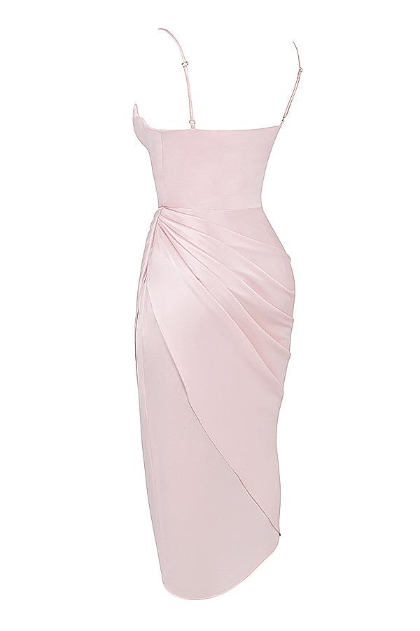 Levoire | Robe Maxikleid Balconette En Satin