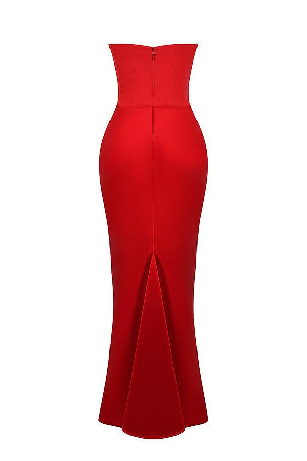 Levoire | Corset Maxi Dress - Off-Shoulder