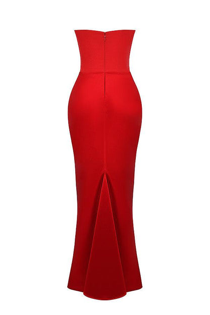 Levoire | Corset Maxi Dress - Off-Shoulder