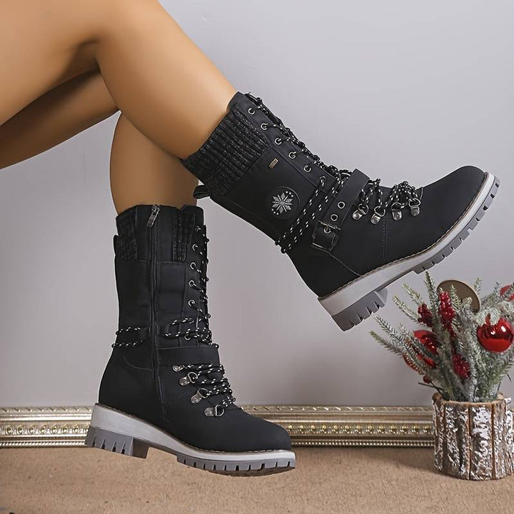 Levoire | Glissement Latéral Sans Accroc Lacets Chaussures Mi-Hautes