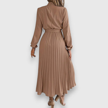 Levoire | Robe Midi À Taille Cintrée Et Évasée