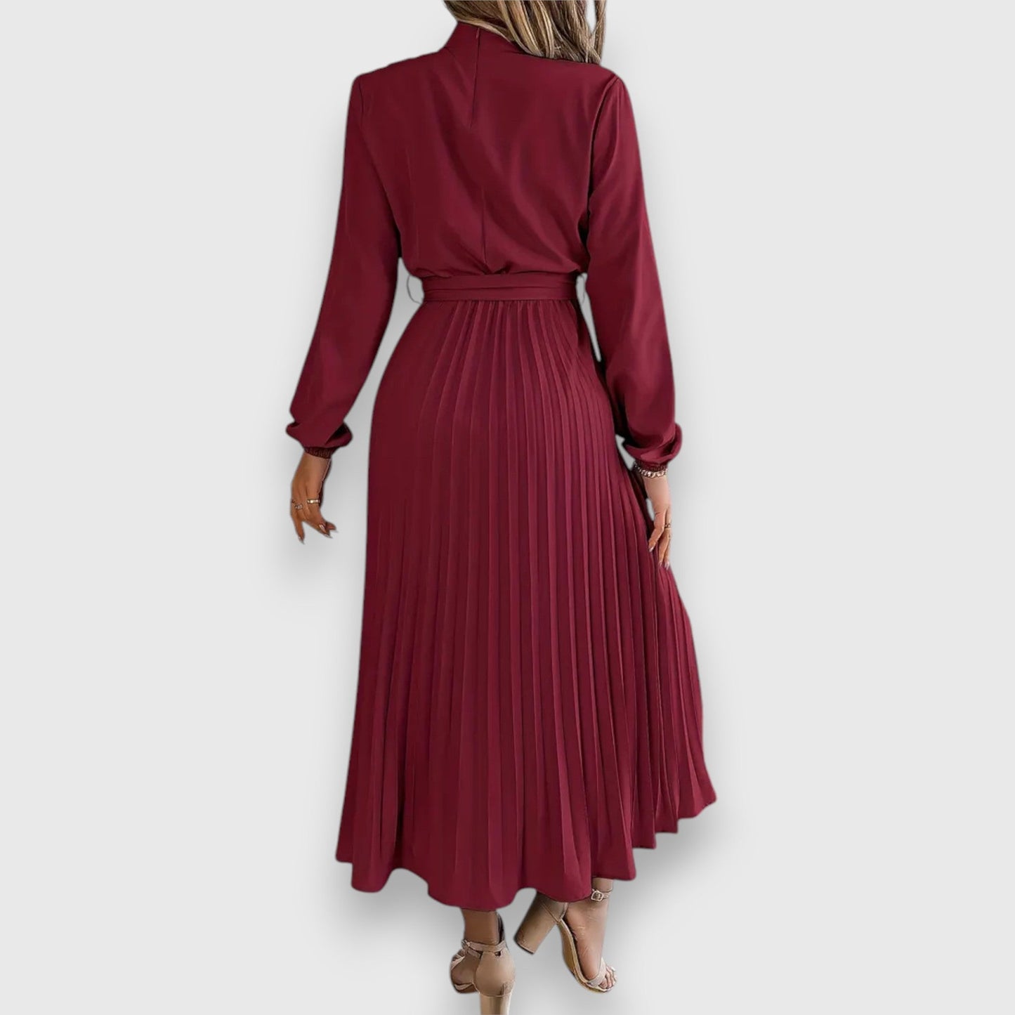 Levoire | Robe Midi À Taille Cintrée Et Évasée