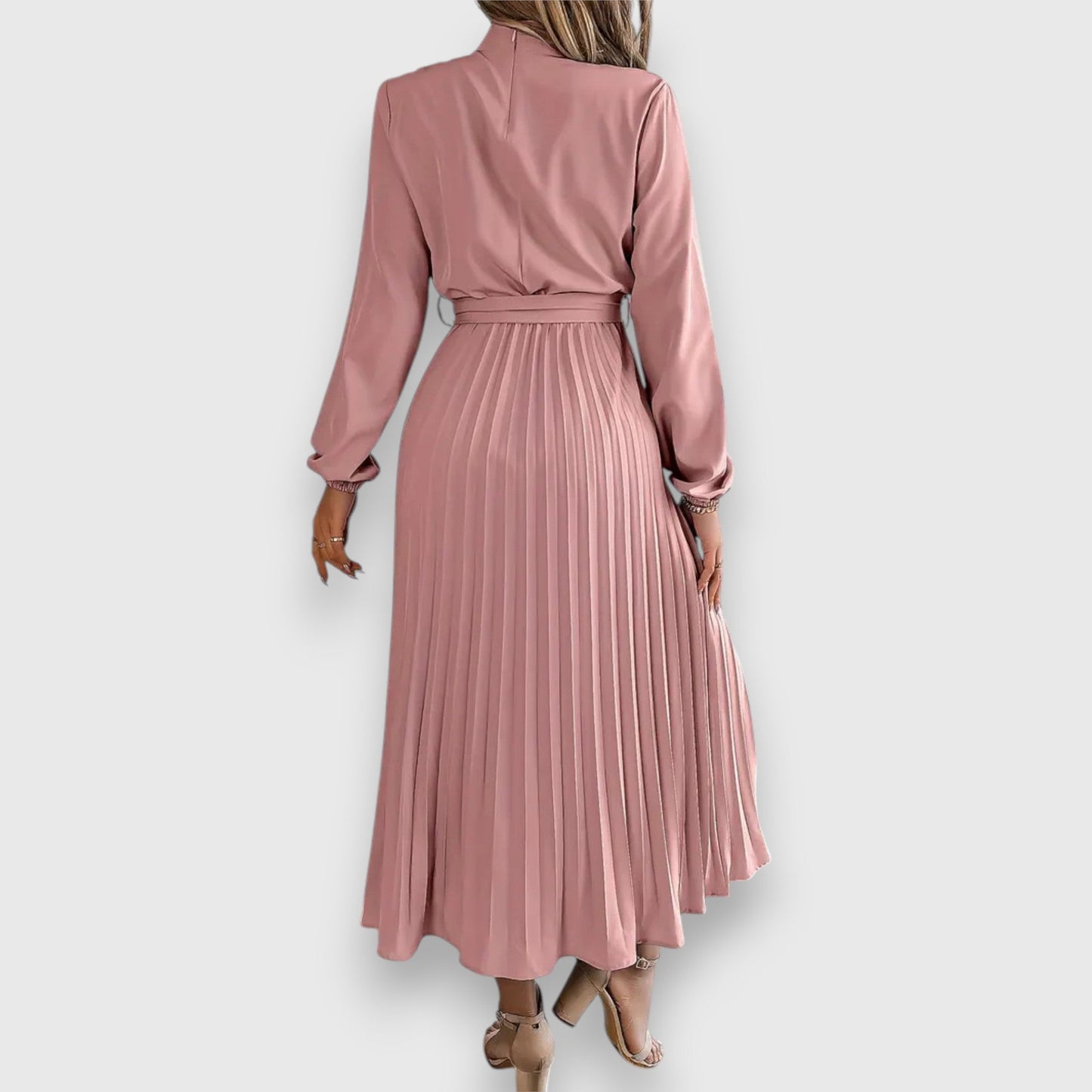 Levoire | Robe Midi À Taille Cintrée Et Évasée