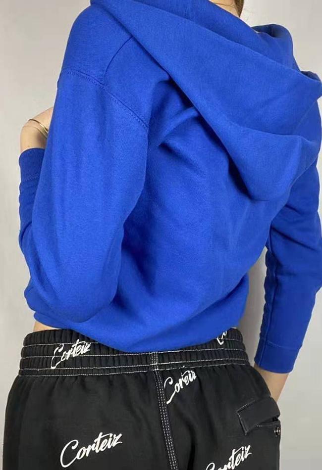 Levoire | Impression Sérigraphique Sweat À Capuche Zippé