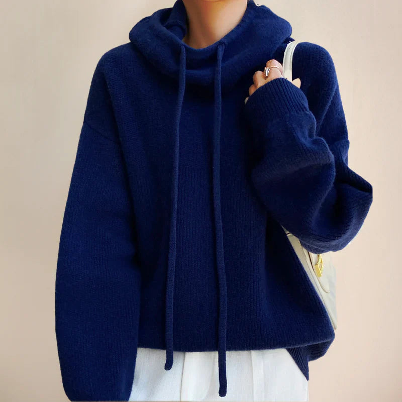 Levoire | Sweat À Capuche Femmes Bleu
