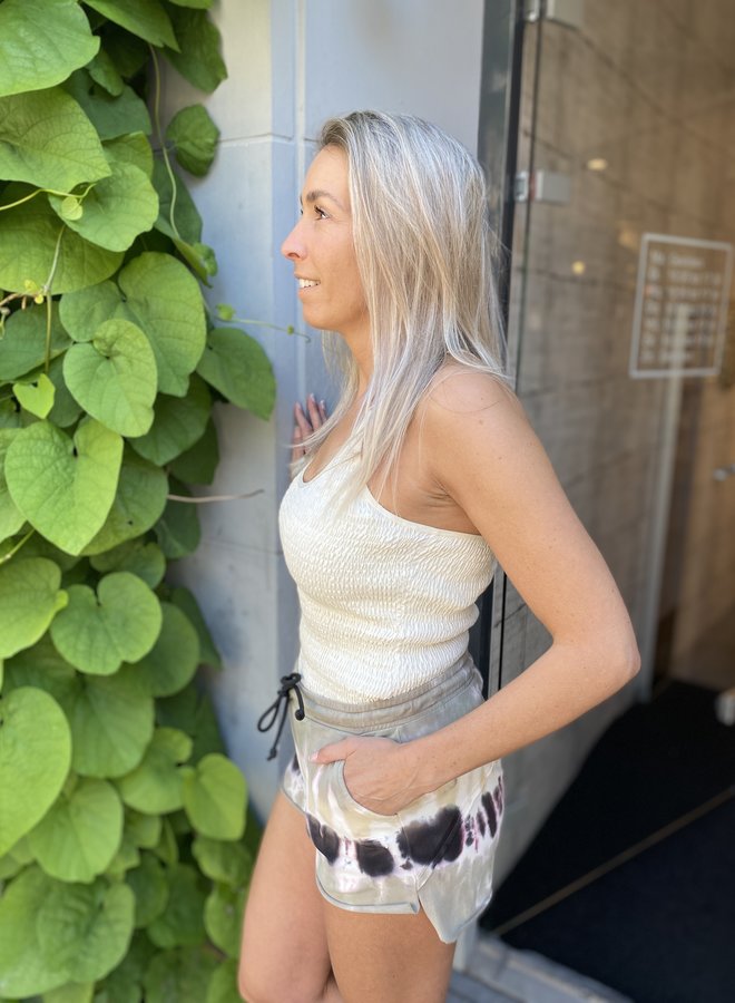 Levoire | Chemise À Lacer À Décor Froncé