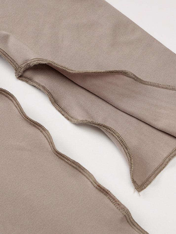 Levoire | Détail De Couture Robe Max À Capuche