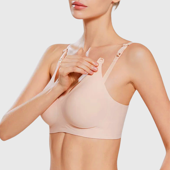 Levoire | Gilet D’Allaitement Doux Avec Des Bonnets Retournables Pour Femmes Amy