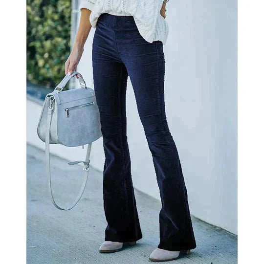 Levoire | Pantalon Évasé À La Mode Avec Stretch