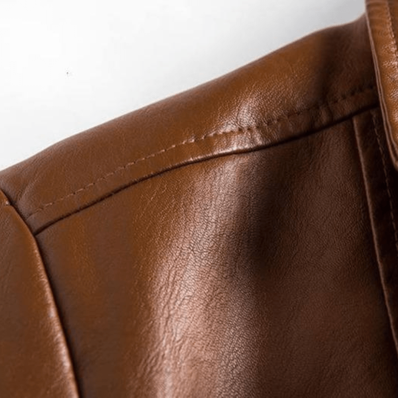 Levoire | Veste Cuir Basique Homme
