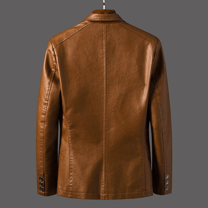 Levoire | Veste Cuir Basique Homme