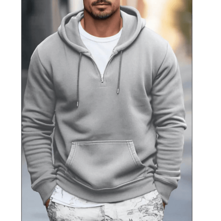 Levoire | Pulls à capuche pour hommes élégants et confortables Tissu doux Usage quotidien Gris