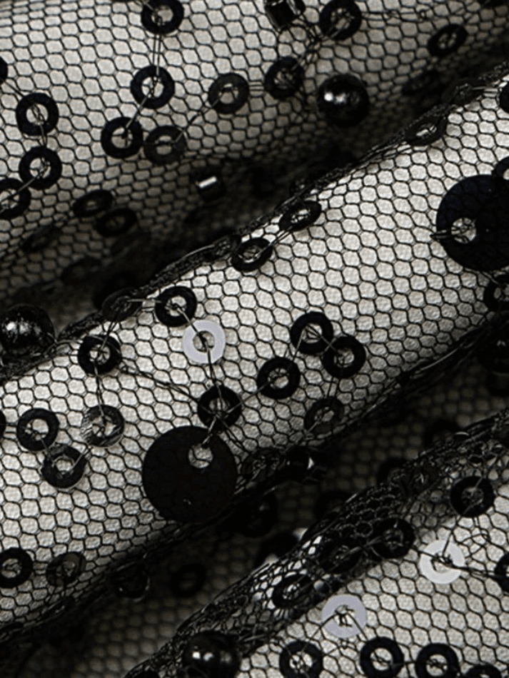 Levoire | Robe Mini Ajustée À Paillettes