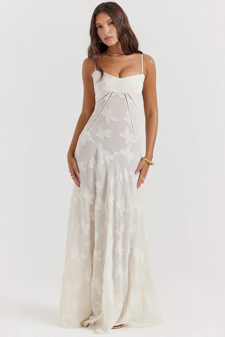 Levoire | Robe Corset Maxi Blanc (Quasi épuisé)