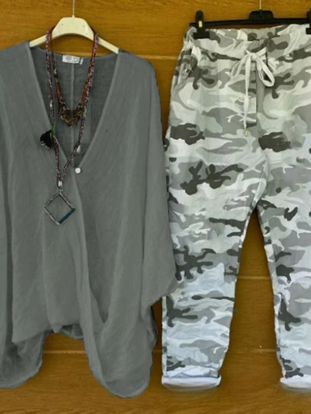 Levoire | Ensemble De Loungewear Pour Femmes Gris