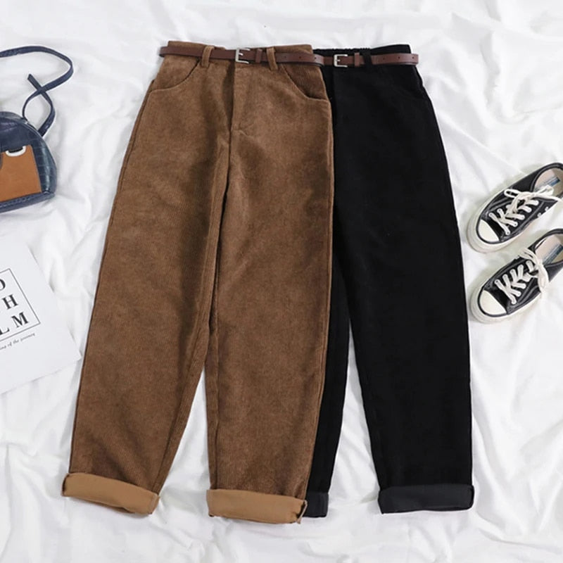Levoire | Pantalons En Velours Pour Femmes