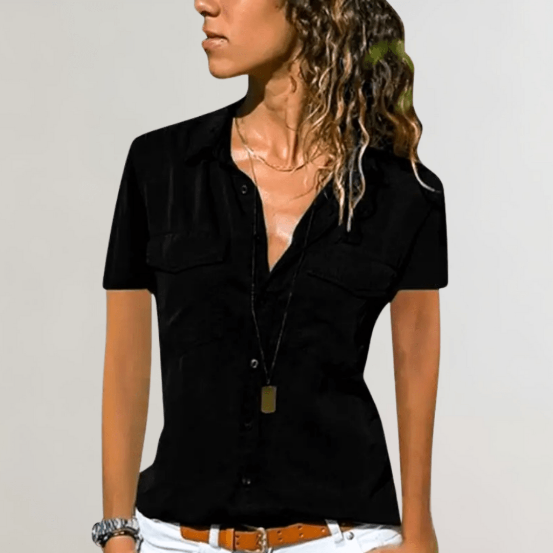 Levoire | Jean Femme Décontracté Confort Bleu Noir