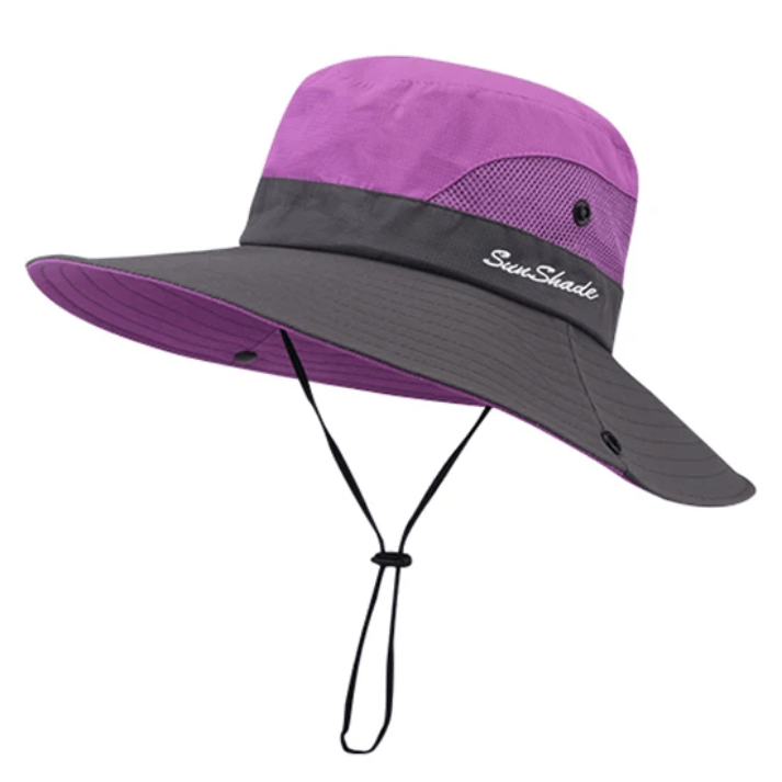 Levoire | Chapeau large UV femme Lilas