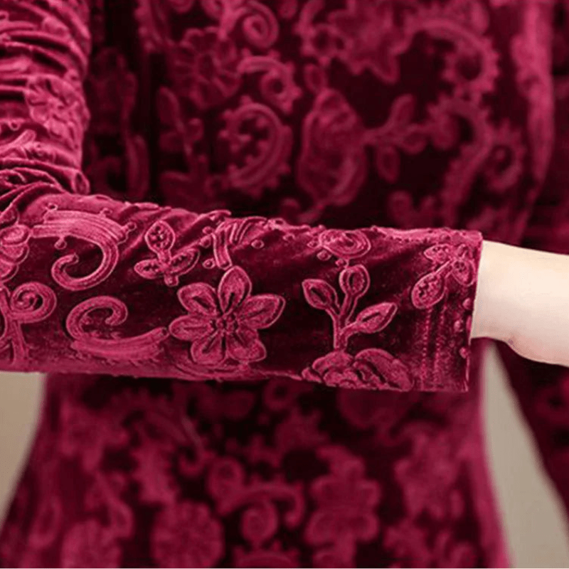Levoire | Robe en velours élégante Robe formelle pour femme