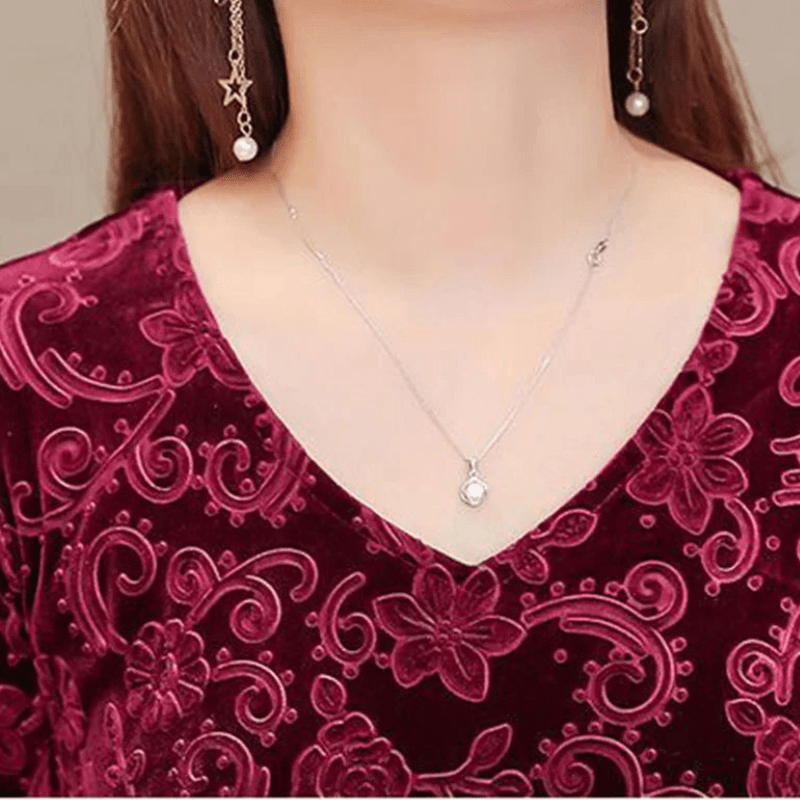 Levoire | Robe en velours élégante Robe formelle pour femme