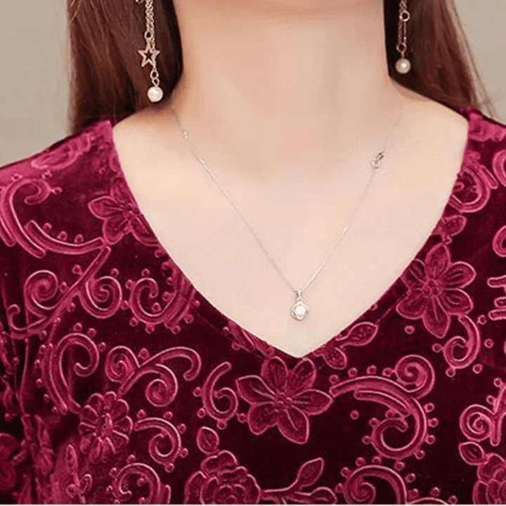 Levoire | Robe en velours élégante Robe formelle pour femme