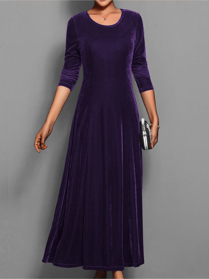 Levoire | Robe midi élégante Robe formelle pour femmes Lilas