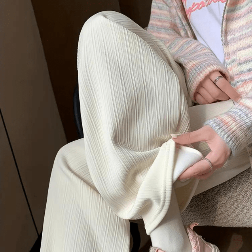 Levoire | Pantalon Femme Élastique Décontracté Confortable Et Flexible