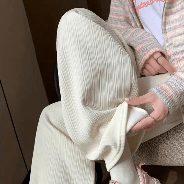 Levoire | Pantalon Femme Élastique Décontracté Confortable Et Flexible
